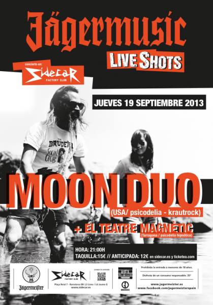 MOON DUO + TEATRE MAGNÈTIC 
